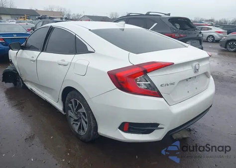 2018 Honda Civic Ex z USA, uszkodzony, nr VIN 19XFC2F73JE040034